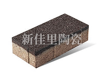 杭州100*200mm 陶瓷透水磚 深灰