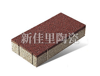 南昌150*300mm 陶瓷透水磚 紅色