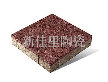 南昌300*300mm 陶瓷透水磚 紅色