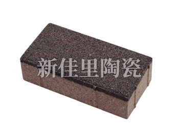 長沙陶瓷透水磚300*150*80mm 深灰