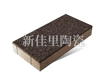 鄭州陶瓷透水磚300*600mm 深灰